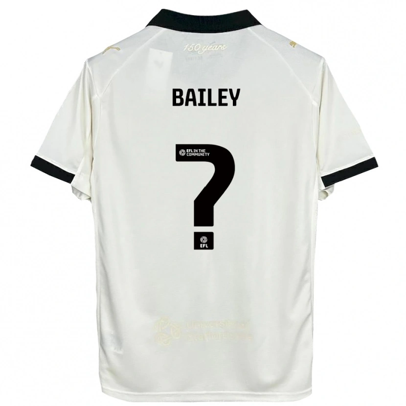 DanxenレディースHollie Bailey#0オフホワイト 黒ホームシャツ2025/26ジャージーユニフォーム