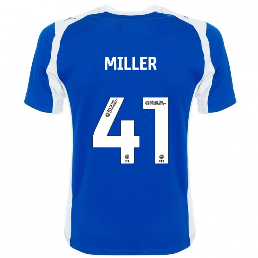 DanxenレディースK'marni Miller#41青 白ホームシャツ2025/26ジャージーユニフォーム