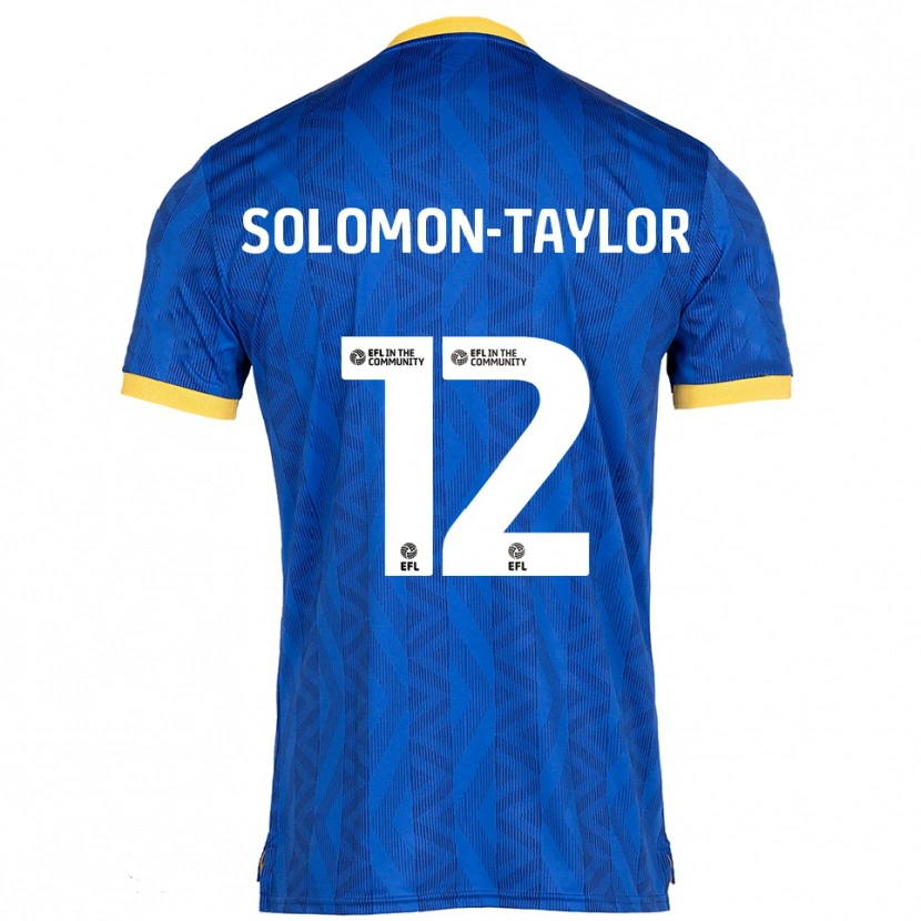 DanxenレディースKau'inohea Solomon-Taylor#12紺 黄ホームシャツ2025/26ジャージーユニフォーム