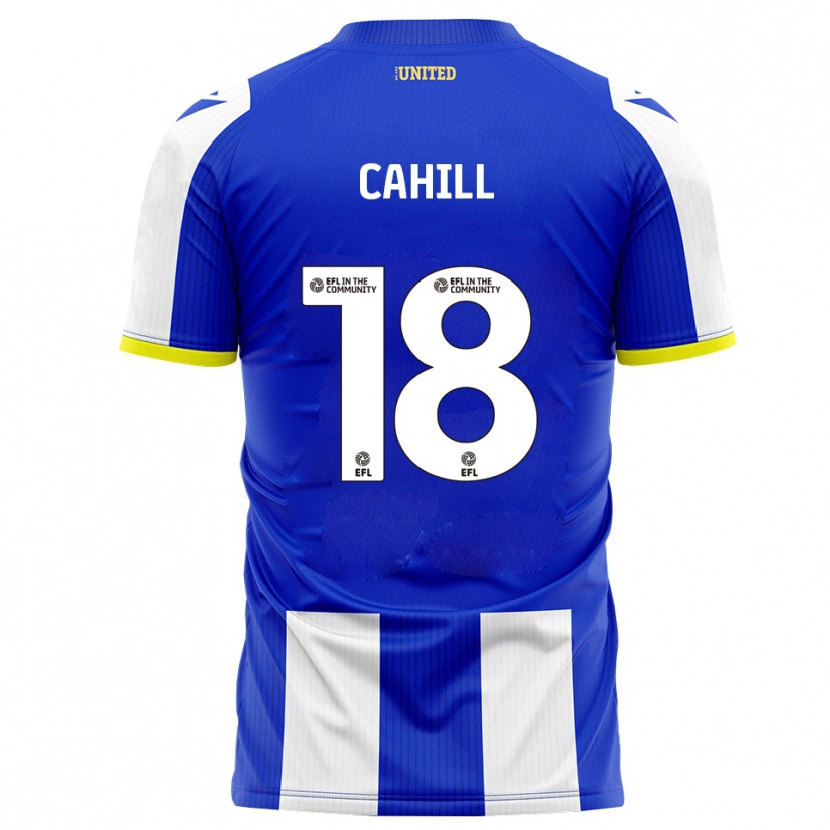 DanxenレディースElla Cahill#18青 白ホームシャツ2025/26ジャージーユニフォーム