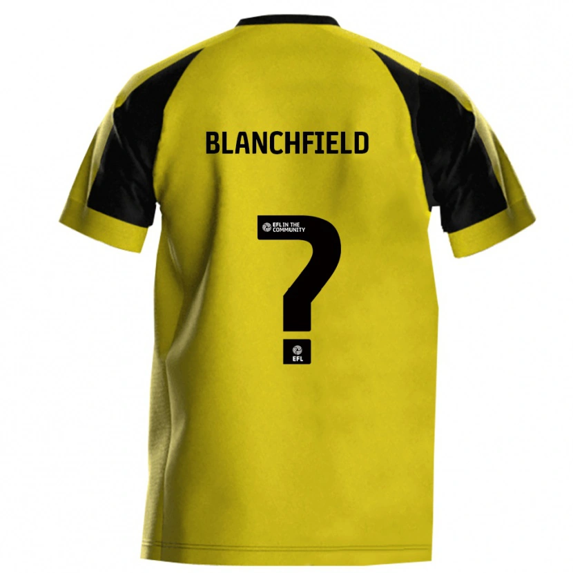 DanxenレディースOlivia Blanchfield#0黄 灰色ホームシャツ2025/26ジャージーユニフォーム