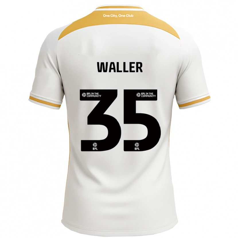 DanxenレディースCharlie Waller#35白 金ホームシャツ2025/26ジャージーユニフォーム