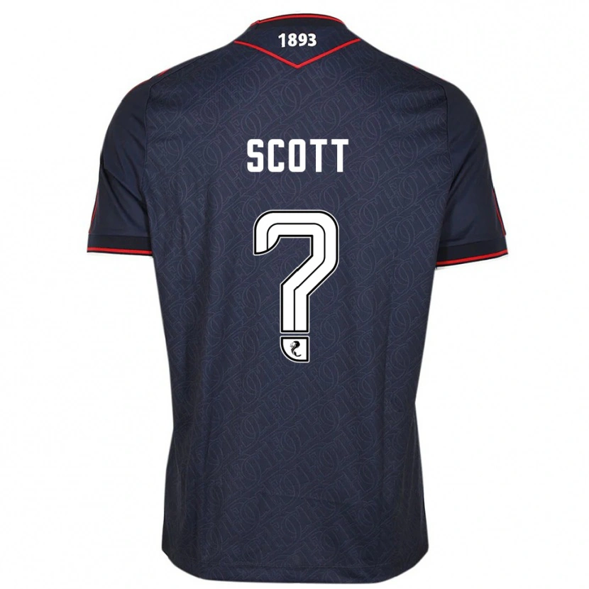 DanxenレディースChase Scott#0紺 白ホームシャツ2025/26ジャージーユニフォーム