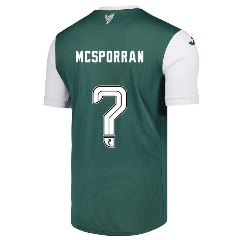 DanxenレディースArran Mcsporran#0緑 白ホームシャツ2025/26ジャージーユニフォーム