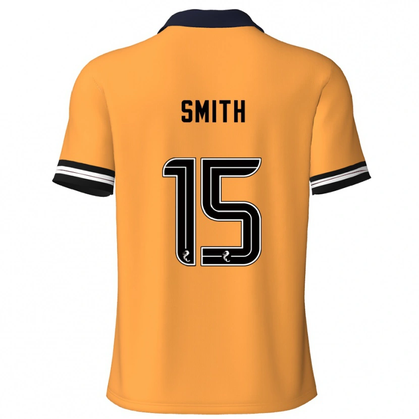 DanxenレディースLewis Smith#15黄 黒ホームシャツ2025/26ジャージーユニフォーム