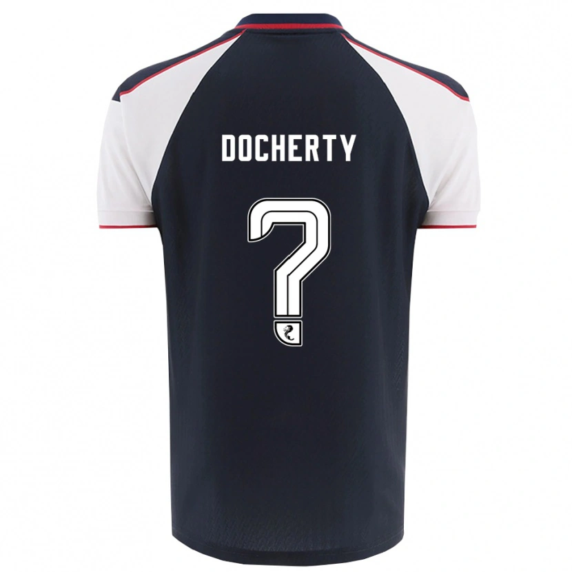 DanxenレディースRachel Docherty#0紺 白ホームシャツ2025/26ジャージーユニフォーム