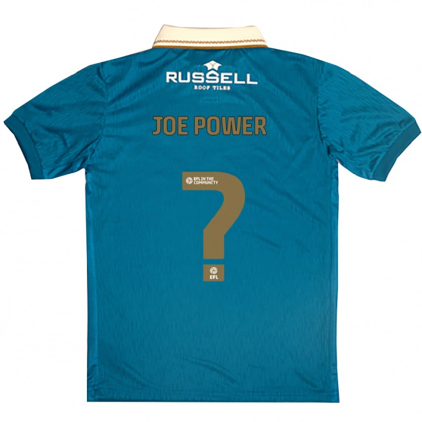 DanxenレディースJohn Joe Power#0水色 白アウェイシャツ2025/26ジャージーユニフォーム