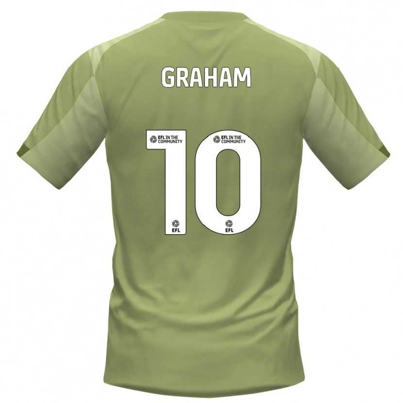 DanxenレディースJordan Graham#10セージ シャンパンアウェイシャツ2025/26ジャージーユニフォーム