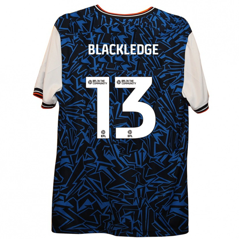 DanxenレディースHenry Blackledge#13青 黒 白アウェイシャツ2025/26ジャージーユニフォーム