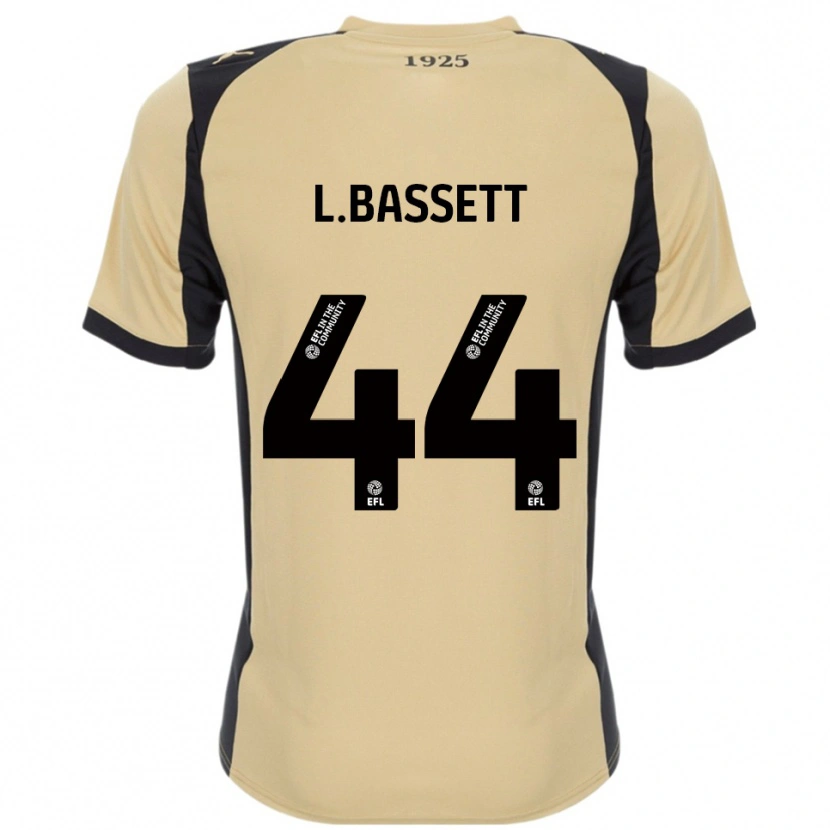 DanxenレディースLouis Bassett#44金 黒アウェイシャツ2025/26ジャージーユニフォーム