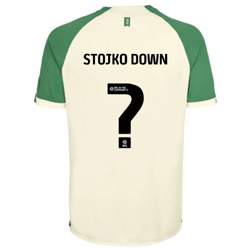 DanxenレディースAlysha Stojko-Down#0オフホワイト 緑アウェイシャツ2025/26ジャージーユニフォーム