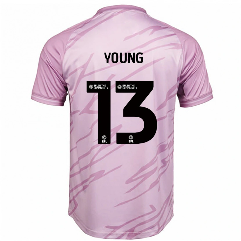 DanxenレディースJoe Young#13ピンク 黒アウェイシャツ2025/26ジャージーユニフォーム