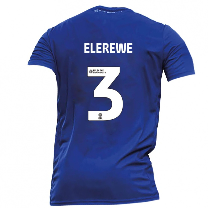 DanxenレディースDeji Elerewe#3青 白アウェイシャツ2025/26ジャージーユニフォーム