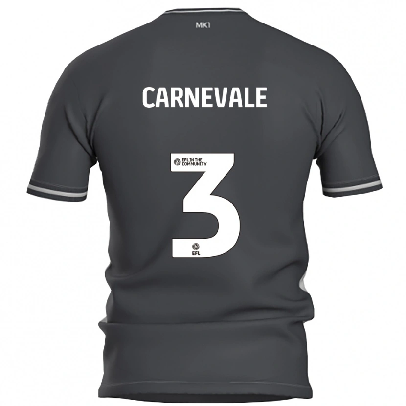 DanxenレディースGiusy Carnevale#3灰色 銀色アウェイシャツ2025/26ジャージーユニフォーム
