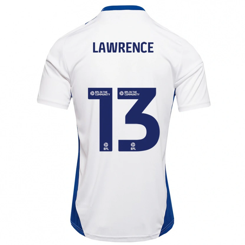 DanxenレディースCharlie Lawrence#13白 青アウェイシャツ2025/26ジャージーユニフォーム