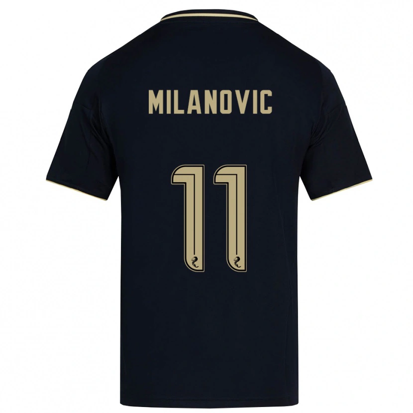 DanxenレディースNicolas Milanovic#11紺 金アウェイシャツ2025/26ジャージーユニフォーム