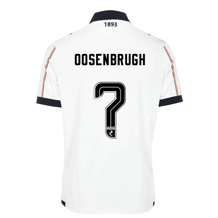 DanxenレディースCharley Oosenbrugh#0白 紺 赤アウェイシャツ2025/26ジャージーユニフォーム