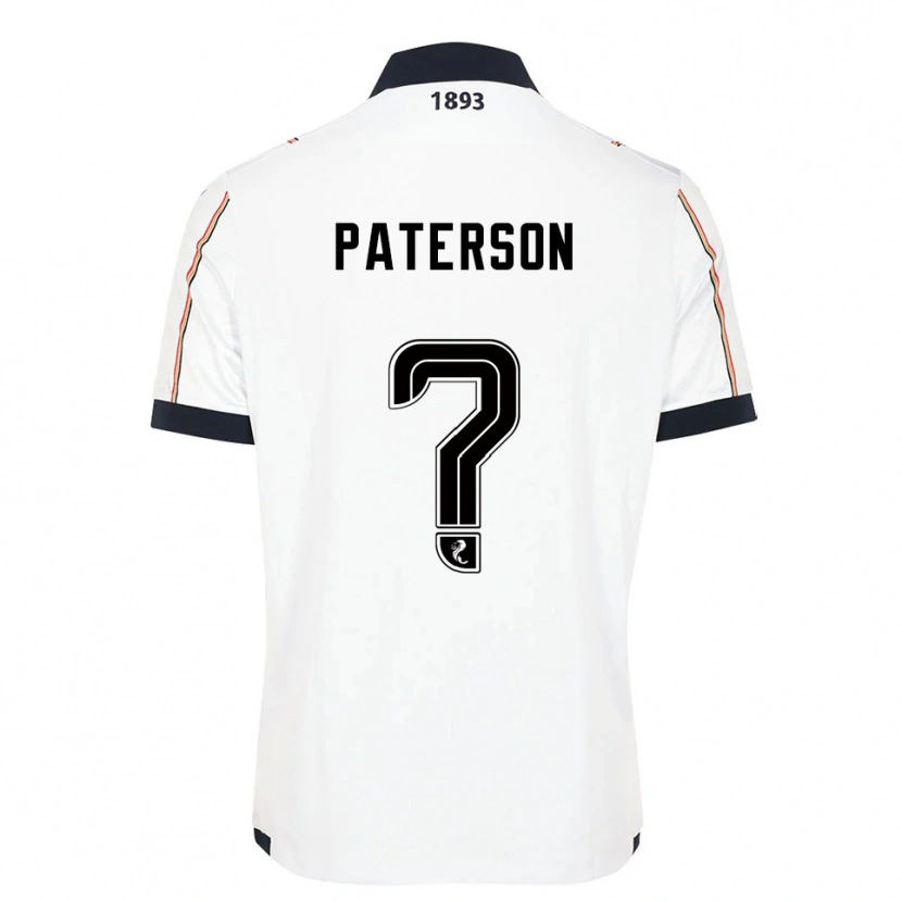 DanxenレディースSonny Paterson#0白 紺 赤アウェイシャツ2025/26ジャージーユニフォーム