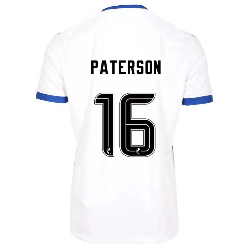 DanxenレディースMegan Paterson#16白 青アウェイシャツ2025/26ジャージーユニフォーム