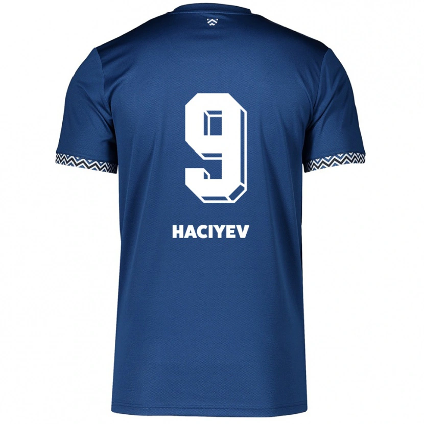 DanxenキッズCeyhun Haciyev#9紺 白ホームシャツ2025/26ジャージーユニフォーム