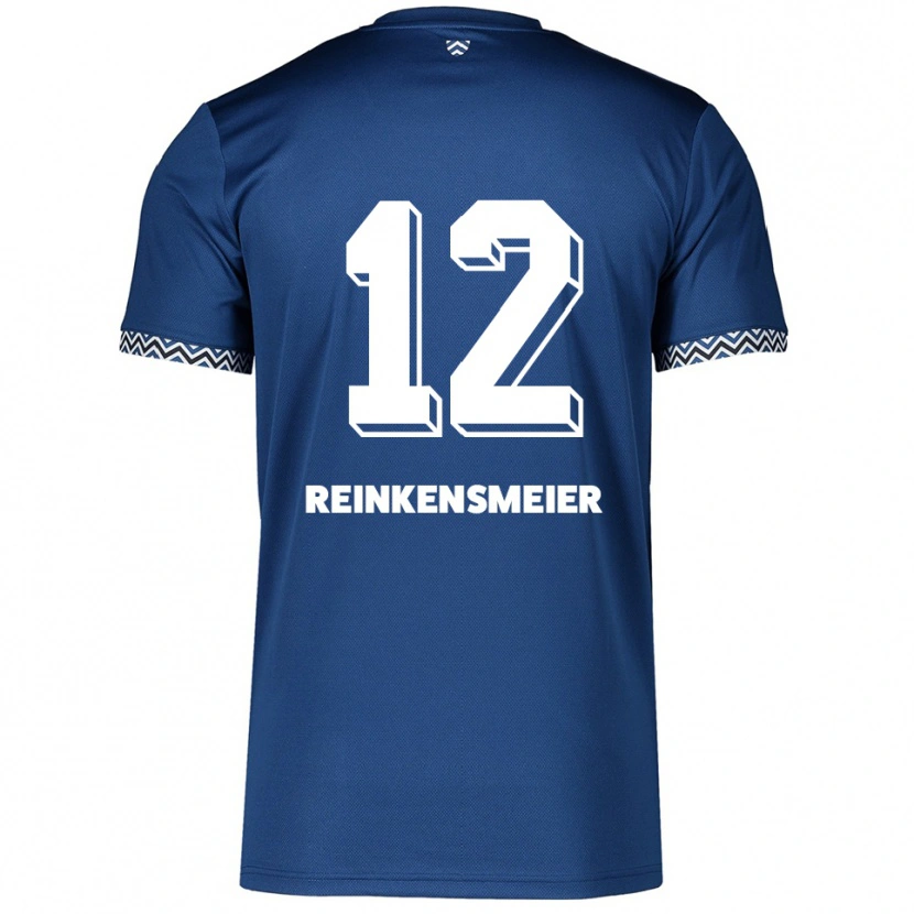 DanxenキッズThandie Reinkensmeier#12紺 白ホームシャツ2025/26ジャージーユニフォーム