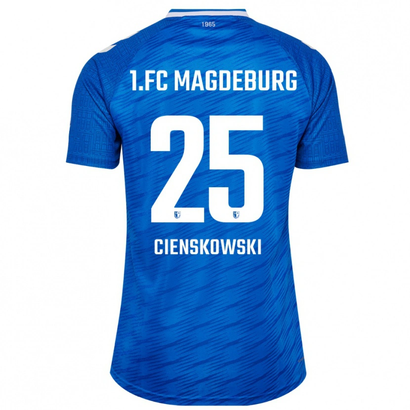 DanxenキッズAmy Cienskowski#25青 白ホームシャツ2025/26ジャージーユニフォーム