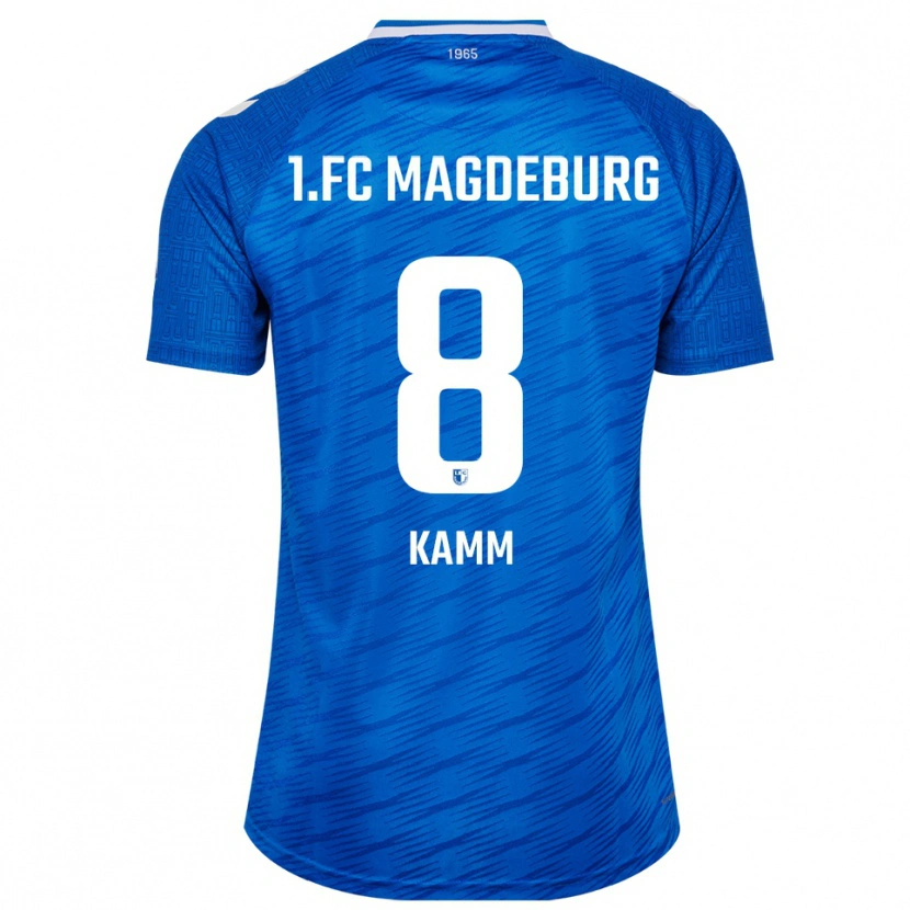 Danxenキッズウィリー・アルフォンス・カム#8青 白ホームシャツ2025/26ジャージーユニフォーム