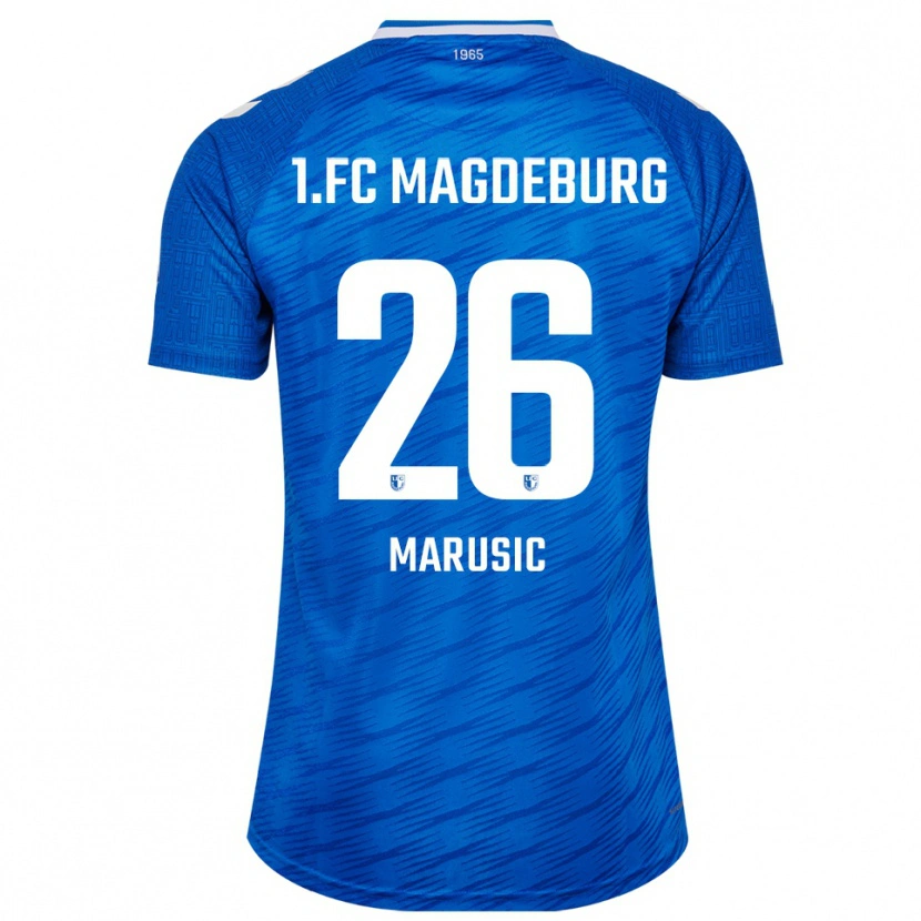 Danxenキッズアレクサ・マルシッチ#26青 白ホームシャツ2025/26ジャージーユニフォーム