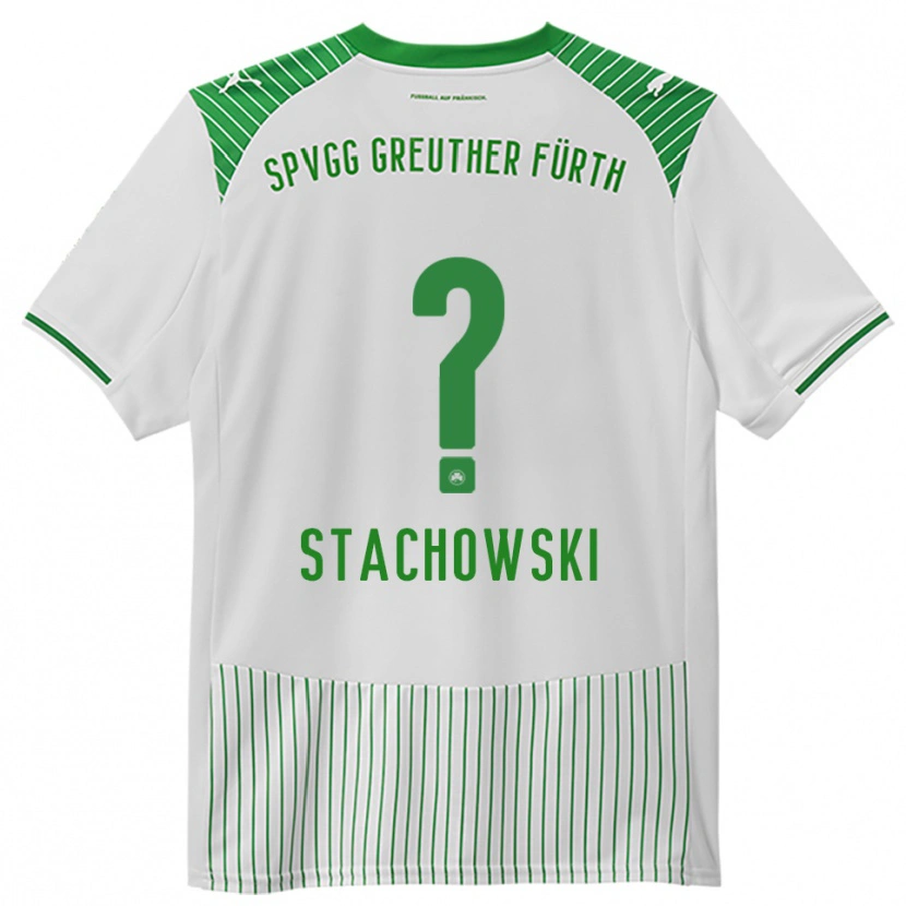 DanxenキッズLara Stachowski#0白 緑ホームシャツ2025/26ジャージーユニフォーム