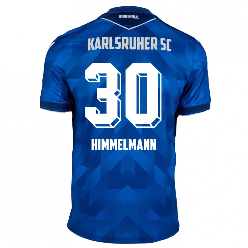 DanxenキッズRobin Himmelmann#30青 白ホームシャツ2025/26ジャージーユニフォーム