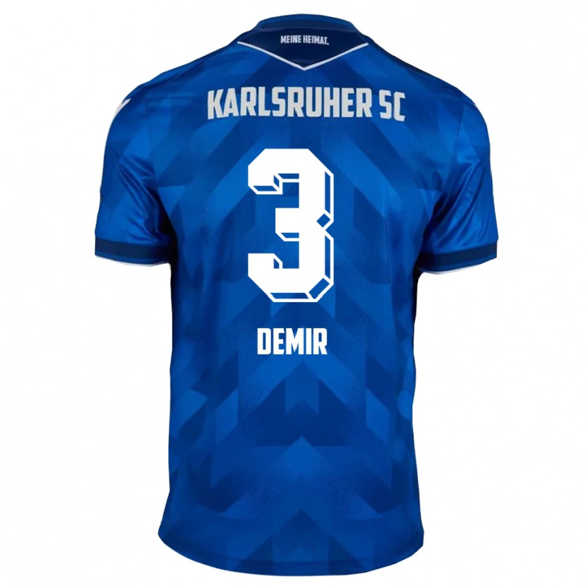 DanxenキッズArel Demir#3青 白ホームシャツ2025/26ジャージーユニフォーム