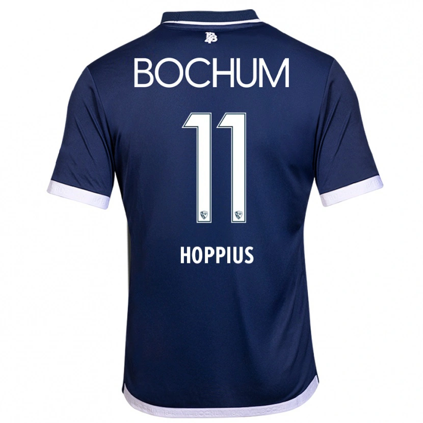 DanxenキッズDörthe Hoppius#11紺 白ホームシャツ2025/26ジャージーユニフォーム