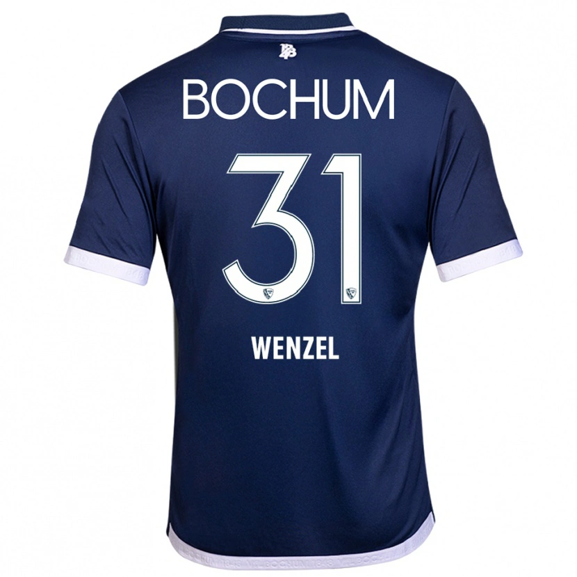 DanxenキッズFranziska Wenzel#31紺 白ホームシャツ2025/26ジャージーユニフォーム