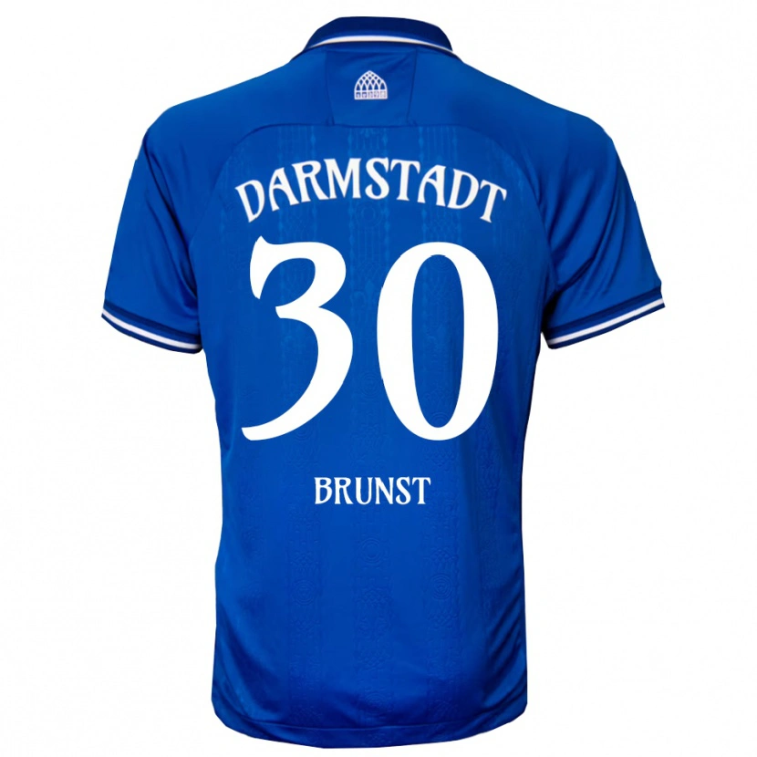 DanxenキッズAlexander Brunst#30青 白ホームシャツ2025/26ジャージーユニフォーム