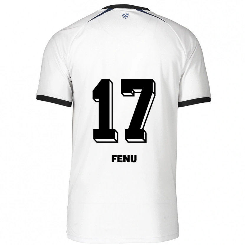 DanxenキッズInci Fenu#17白 黒アウェイシャツ2025/26ジャージーユニフォーム