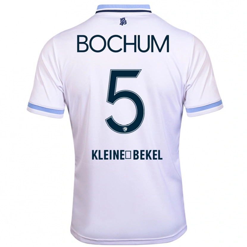DanxenキッズColin Kleine-Bekel#5白 水色アウェイシャツ2025/26ジャージーユニフォーム