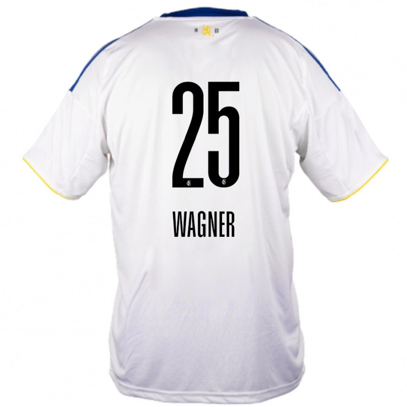 DanxenキッズAllison Wagner#25白 青 黄アウェイシャツ2025/26ジャージーユニフォーム