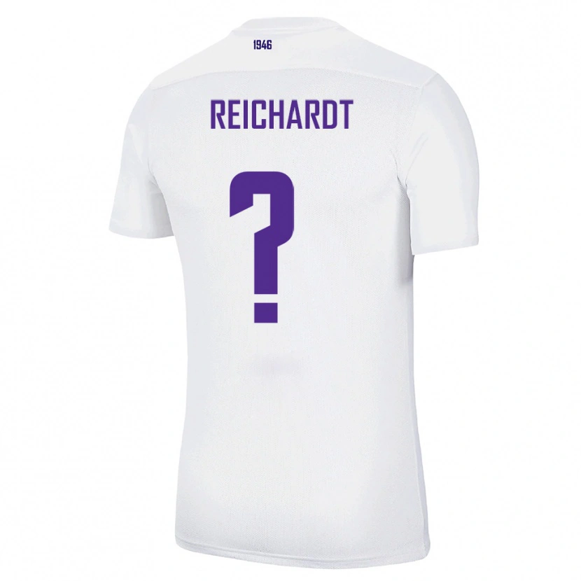 DanxenキッズLukas Reichardt#0白 緑アウェイシャツ2025/26ジャージーユニフォーム