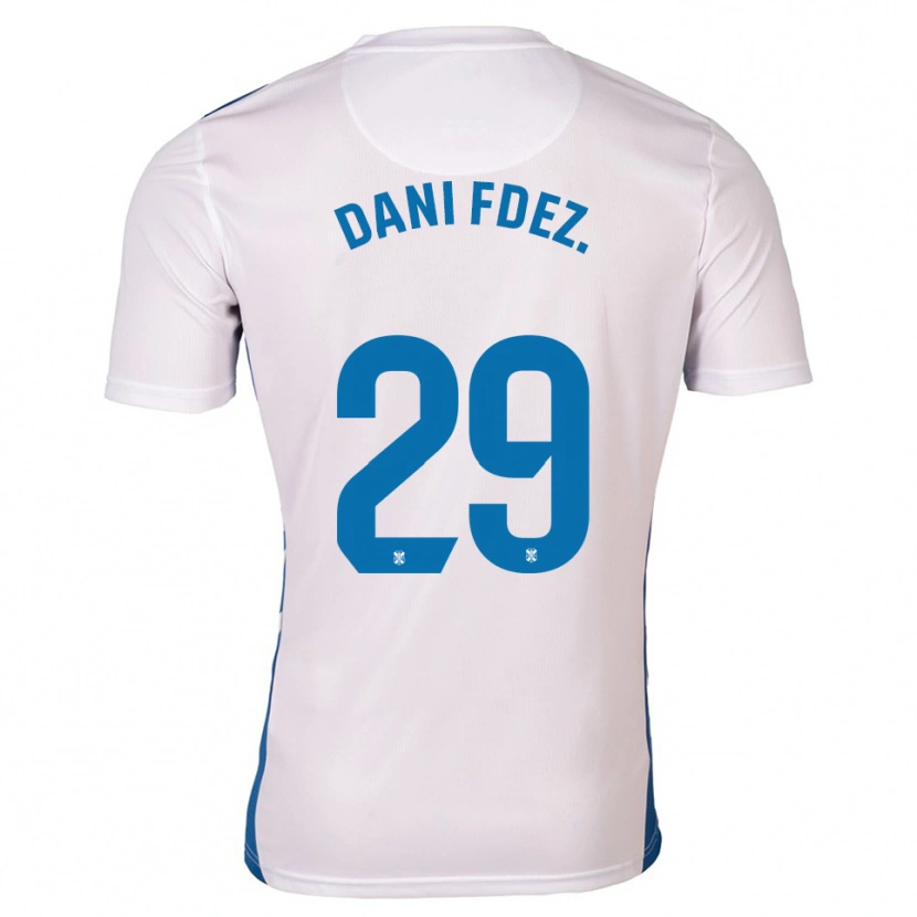 DanxenメンズDani Fernández#29白 青ホームシャツ2025/26ジャージーユニフォーム