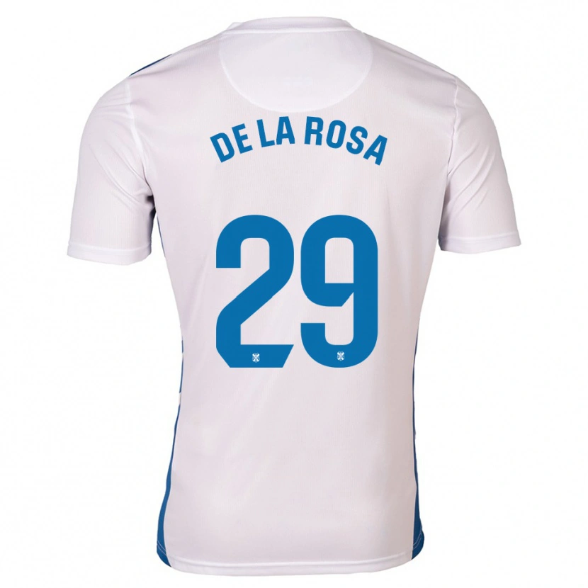 DanxenメンズRaúl De La Rosa#29白 青ホームシャツ2025/26ジャージーユニフォーム