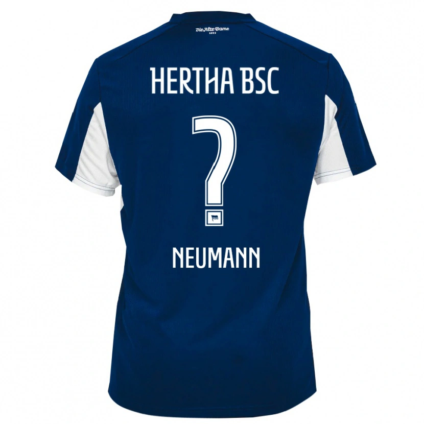 DanxenメンズDian Neumann#0白 青ホームシャツ2025/26ジャージーユニフォーム