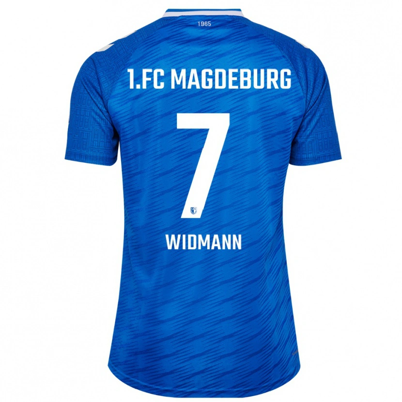 DanxenメンズElisio Widmann#7青 白ホームシャツ2025/26ジャージーユニフォーム