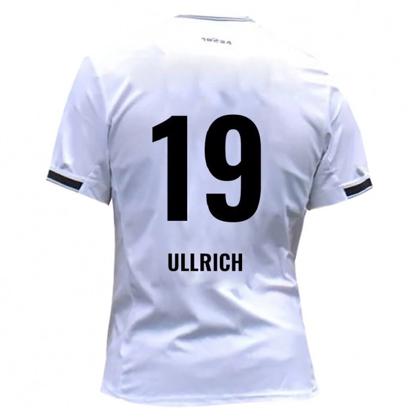 DanxenメンズNikita Ullrich#19白 赤ホームシャツ2025/26ジャージーユニフォーム