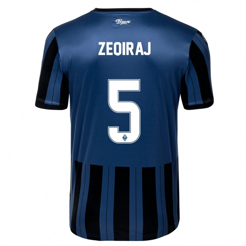 DanxenメンズArlind Zeqiraj#5青 灰色 黒ホームシャツ2025/26ジャージーユニフォーム