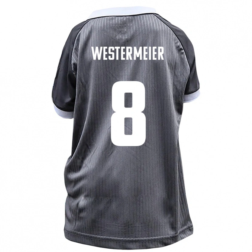 DanxenメンズBen Westermeier#8灰色 白アウェイシャツ2025/26ジャージーユニフォーム