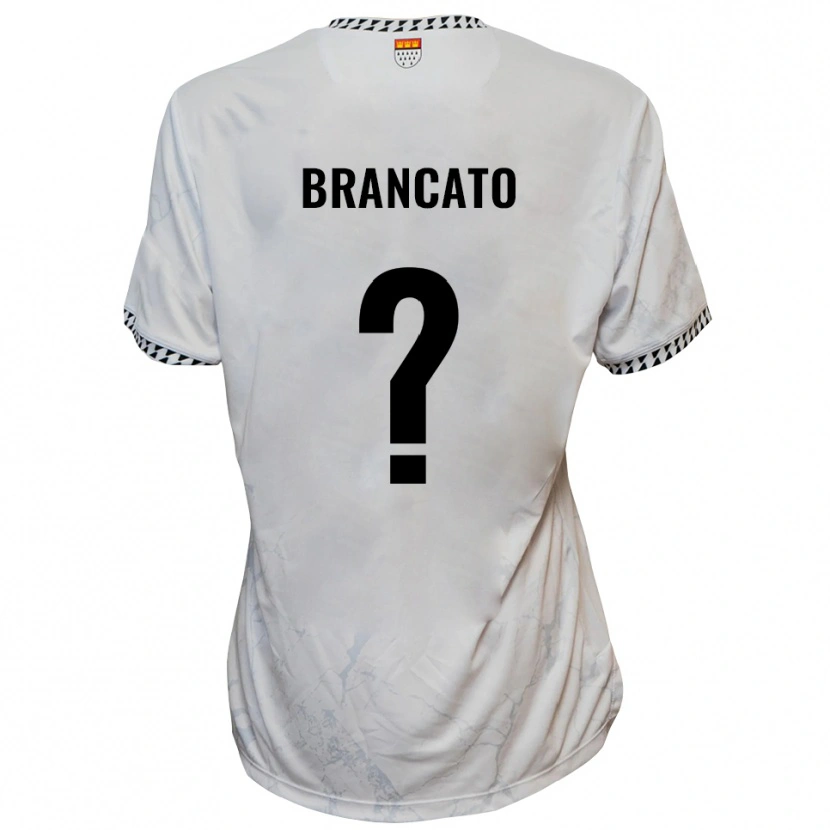 DanxenメンズElisea Brancato#0白 黒アウェイシャツ2025/26ジャージーユニフォーム