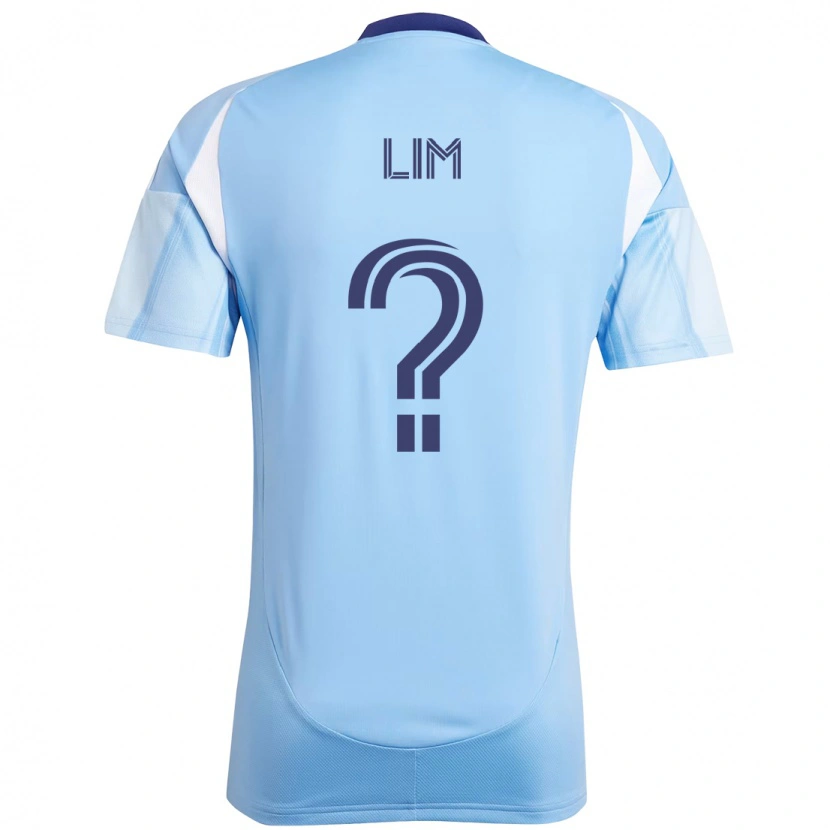 DanxenキッズEvan Lim#0ライトブルーホームシャツ2025/26ジャージーユニフォーム