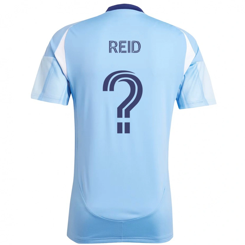 DanxenキッズSeymour Reid#0ライトブルーホームシャツ2025/26ジャージーユニフォーム