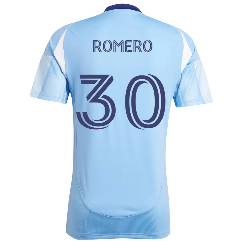 Danxenキッズトマス・ロメロ#30ライトブルーホームシャツ2025/26ジャージーユニフォーム