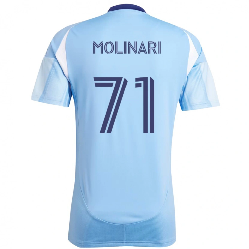 DanxenキッズPeter Molinari#71ライトブルーホームシャツ2025/26ジャージーユニフォーム